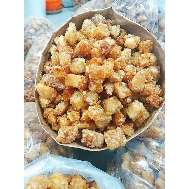 TÓP MỠ DA CHIÊN NƯỚC MẮM