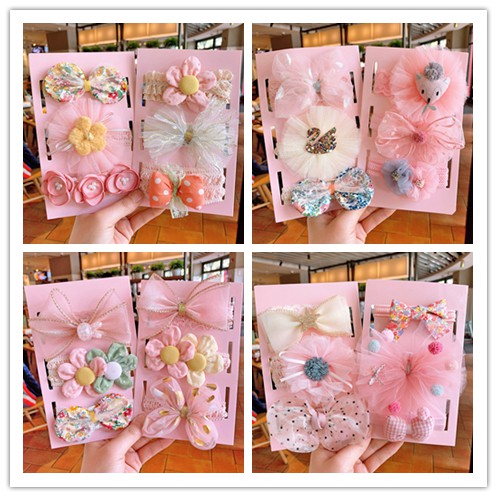 Set 3 Băng Đô Hoa Xinh Xắn Dành Cho Bé Gái