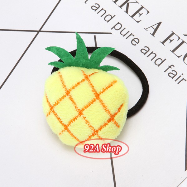 CHUN BUỘC TÓC NHỒI BÔNG HOA QUẢ