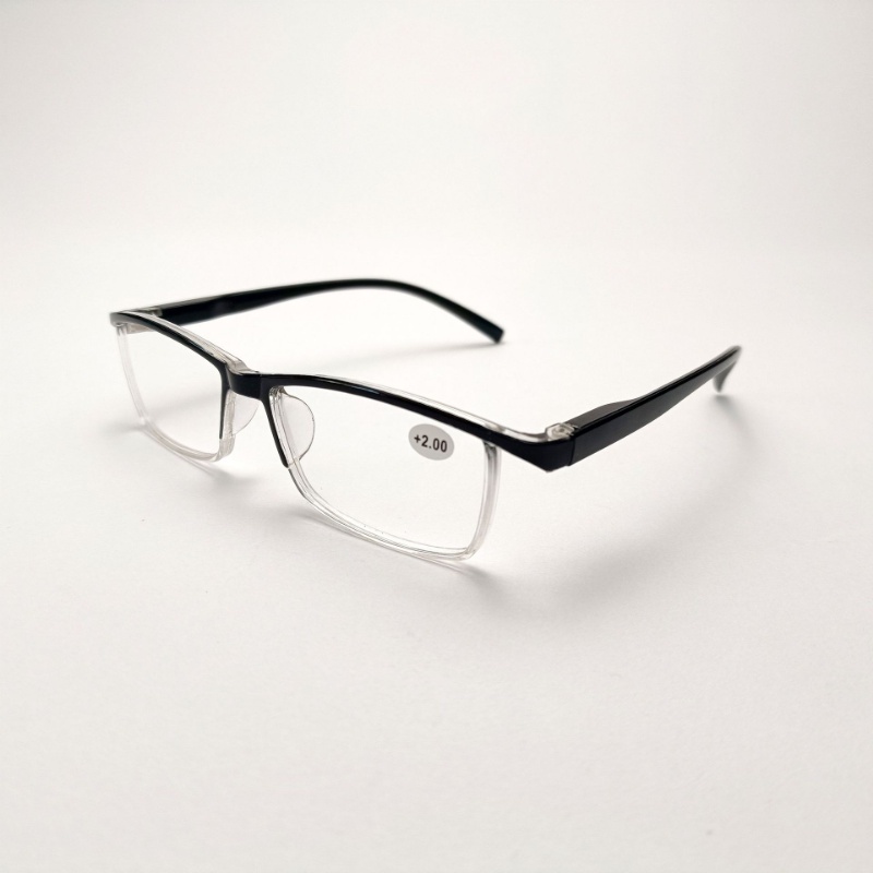 (KIQI-FASHION) COD Kính Đọc Sách Chống Ánh Sáng Xanh Hình Vuông Phong Cách Retro Thời Trang Unisex