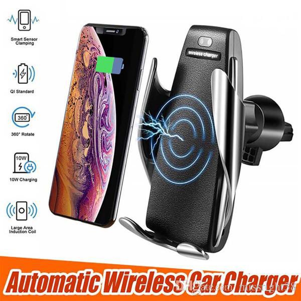 Đế Sạc Không Dây/Đế Sạc Nhanh Điện Thoại Không Dây Trên Xe Hơi,Sặc Không Dây Cảm Ứng Trên Xe Ô TÔ