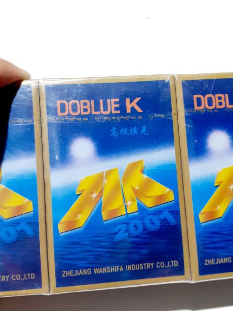 Bộ bài tây Double K 52  lá Tú Lơ Khơ xanh