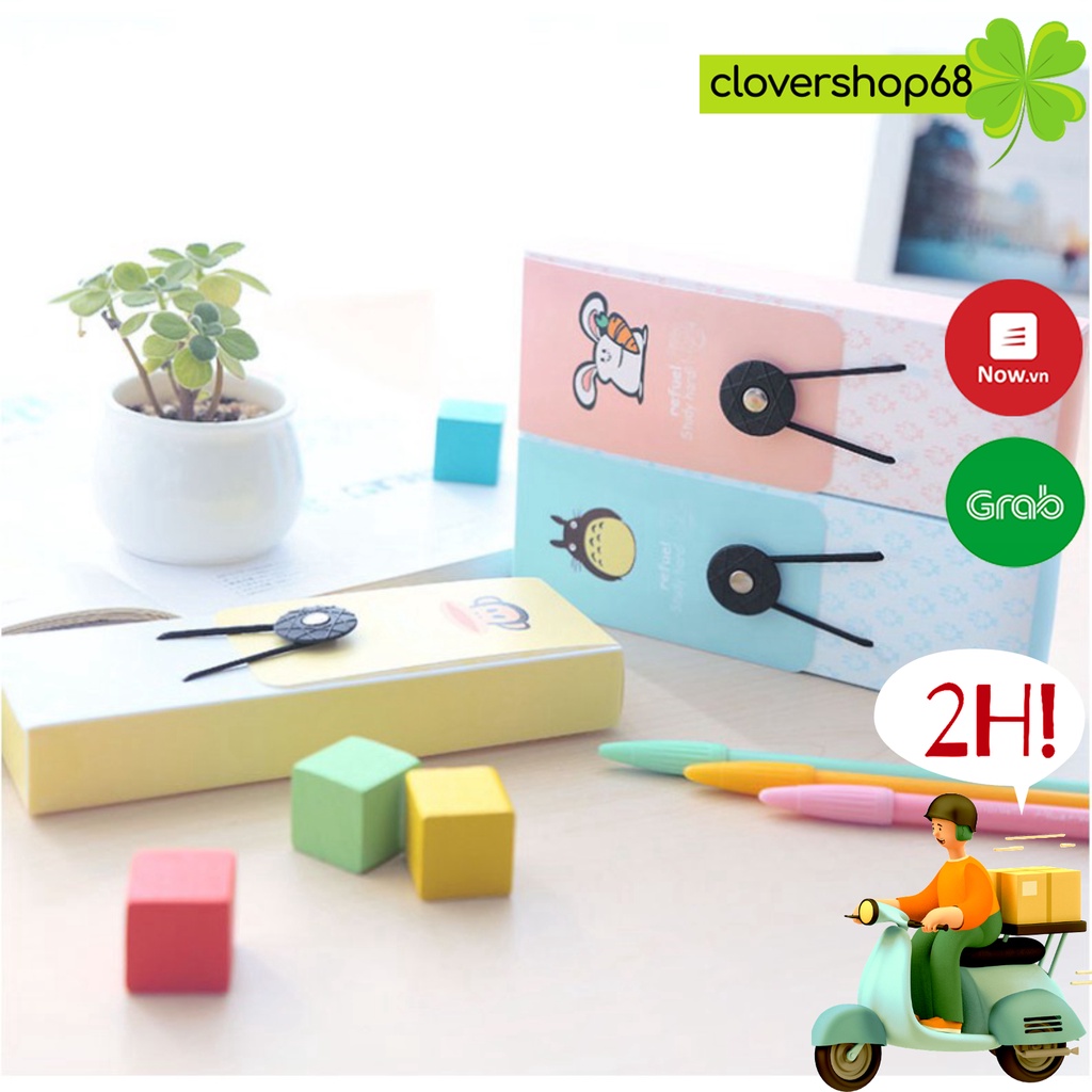 Hộp đựng bút nhựa cứng Clovershop68