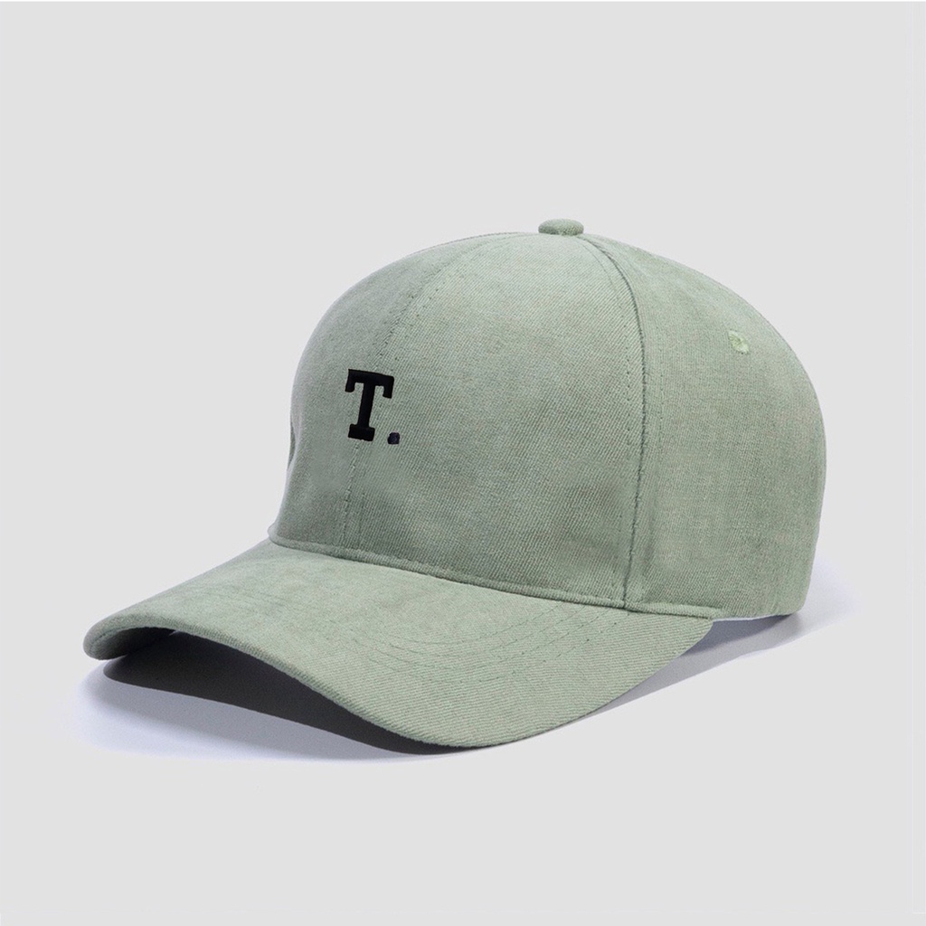 Mũ Lưỡi Trai Nón Kết Nhung Cao Cấp Thêu Chữ T 480 Phong Cách Ulzzang Form Unisex Nam Nữ - Hazo