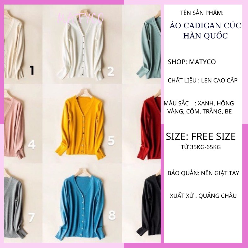 Áo len nữ Cardigan lông cừu xuất Nhật (hàng Quảng Châu chất siêu đẹp) | BigBuy360 - bigbuy360.vn