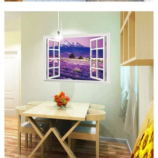 Decal cửa sổ Lavender - DCS016