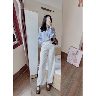 Chersi pants - quần vải lụa nắp túi regen