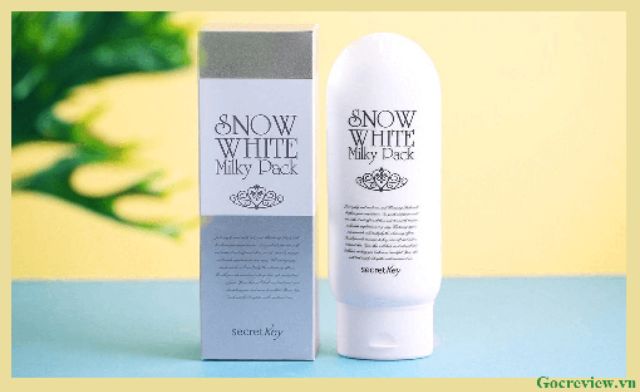 kem tắm trắng Snow White Milky Pack trắng da