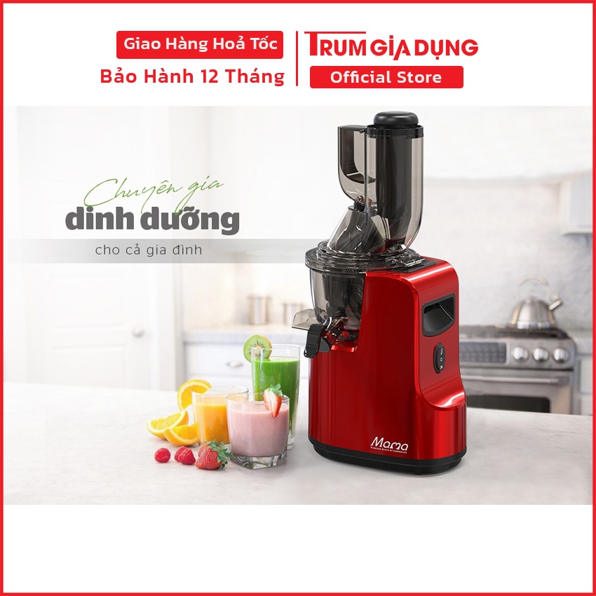Máy ép trái cây, hoa quả chậm Sunhouse SHD5505, ép cam, ép táo, ép ổi giữ nguyên dinh dưỡng, bảo hành 24 tháng.