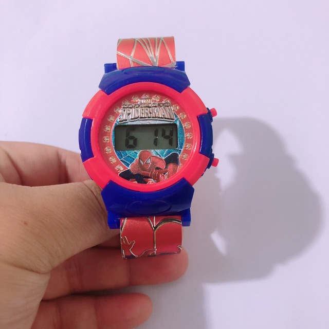 [Fs_50k][Nhiều mẫu] Đồng hồ siêu dễ thương cho bé dây xốp