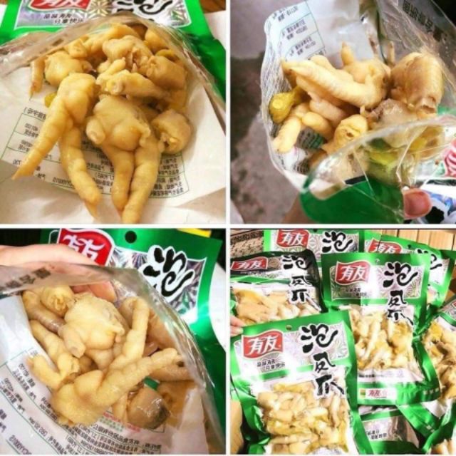 🔰  Chân gà muối yoyo cay túi 250g ✅