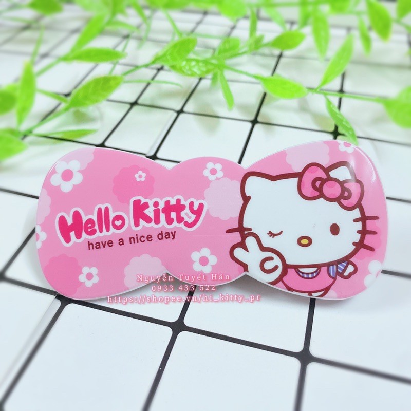 Gương lược bỏ túi Hello Kitty