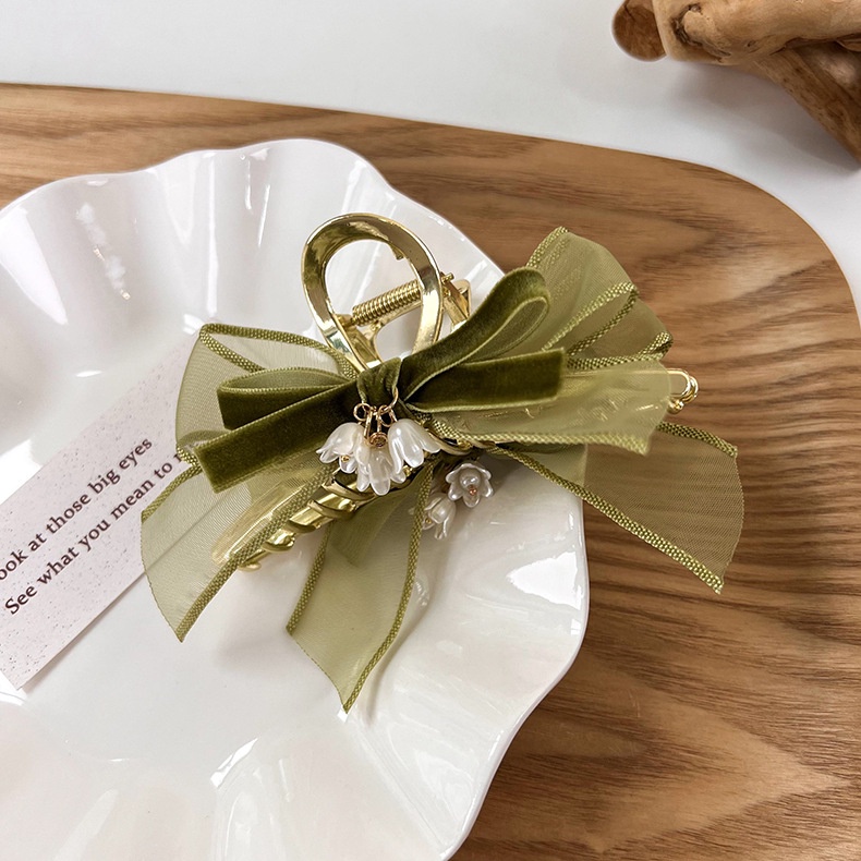 Kẹp Tóc Thời Trang Hàn Quốc Hình Hoa Lily