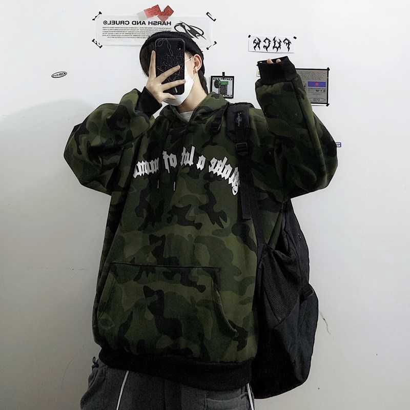 Áo hoodie dáng rộng phối họa tiết rằn ri xinh xắn dành cho nam và nữ | BigBuy360 - bigbuy360.vn