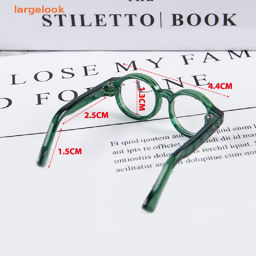 Mắt Kính Mini 4.5cm Dễ Thương Cho Búp Bê BJD 1 / 6 1 / 8 1 / 12