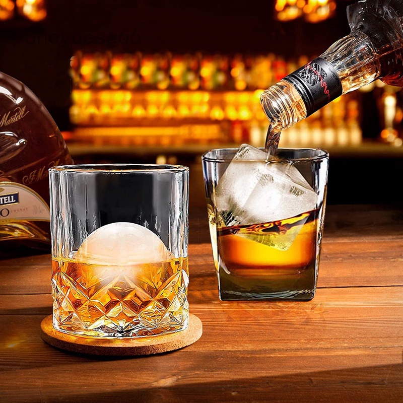 Hàng Bán Chạy Khay Làm Đá Viên/ Nước Đá Hình Cầu Tròn Lớn Bằng Silicone 2 Trong 1 Cho Nam Làm Cocktail/ Cocktail/ Bourbon/Brandy/Dạnh Trai/Chụp Trai