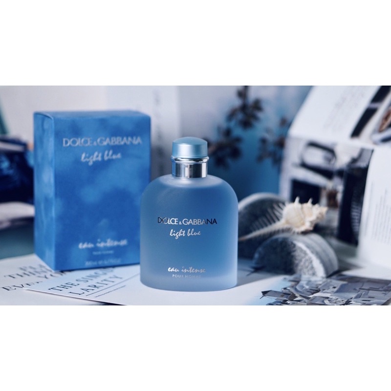 10ml Dolce & Gabbana Light Blue Eau Intense / Nước hoa nam
