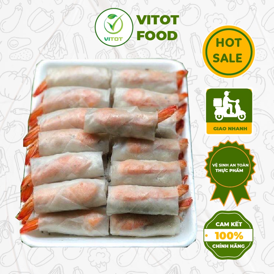 Chả Ram Tôm Đất Đặc Sản Bình Định - Thơm Ngon Giòn Rụm (Đóng Gói 500gr)