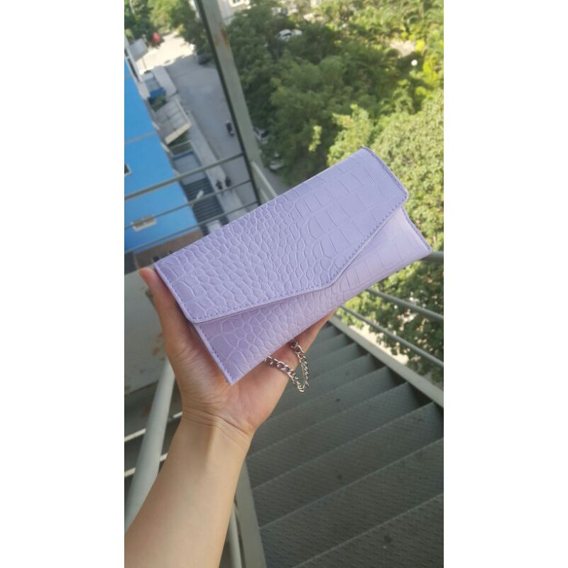 Ví tím Mango - hxt Nga kèm bill