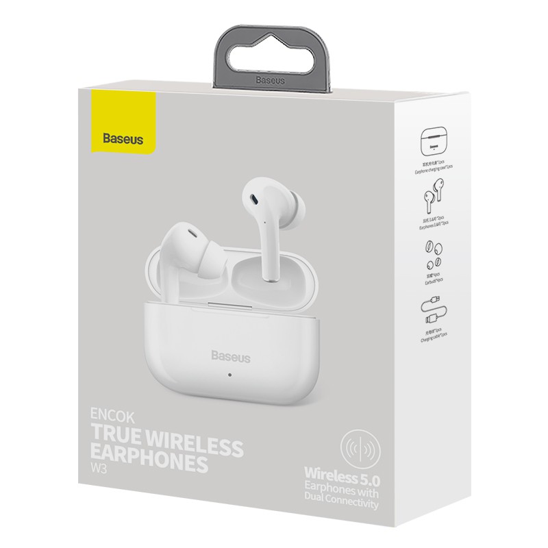 Baseus W3 Stereo Wireless 5.0 TWS Bluetooth Earphones