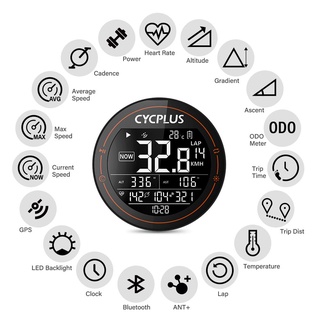 Đồng Hồ Tốc Độ Xe Đạp GPS Cycplus M2 / M1