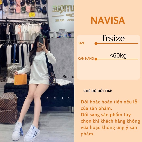 Áo phông nữ tay dài áo thun nữ unisex form rộng in hình chữ cổ tròn đẹp NAVISA AT101