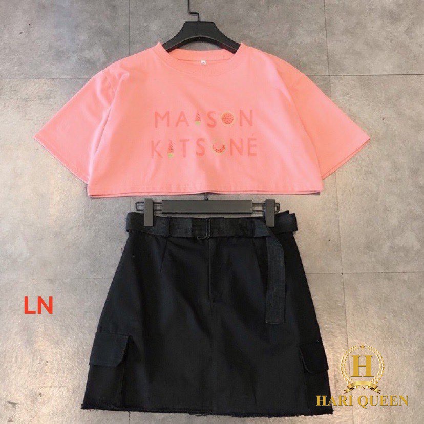 Áo croptop Maison LNG0320