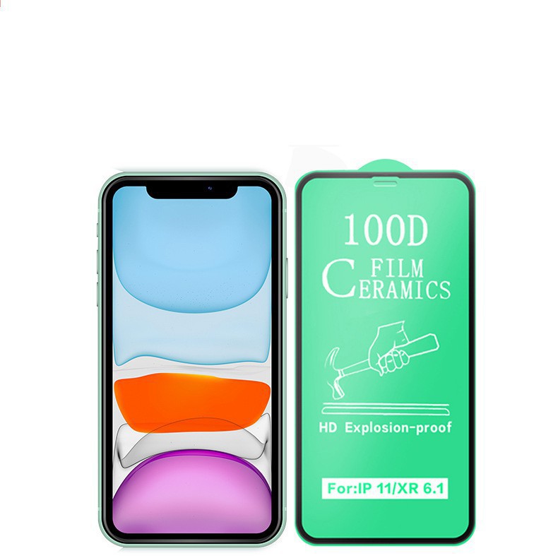 Cường lực iphone dẻo 100D full màn cường lực dẻo chống vỡ 6 6plus 7 8 7plus x xsmax 11 11promax 12 13 14 pro max  promax