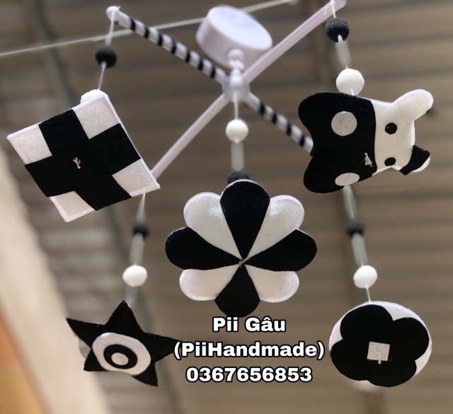 TREO NÔI TRÂU ĐEN CHO BÉ SƠ SINH ẢNH THẬT