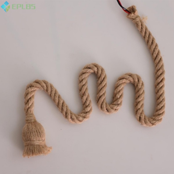 Dây Thừng Treo Đèn Trang Trí Nhà Hàng Quán Cà Phê Phong Cách Vintage
