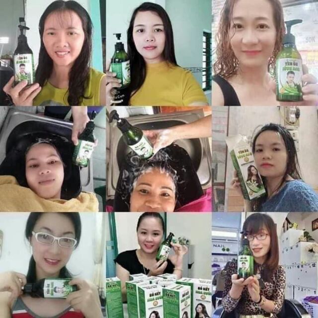 Dầu gội Bồ Kết Hoa Bưởi trị nấm, gầu, và rụng tóc( giá góc Freeship 0-2h)
