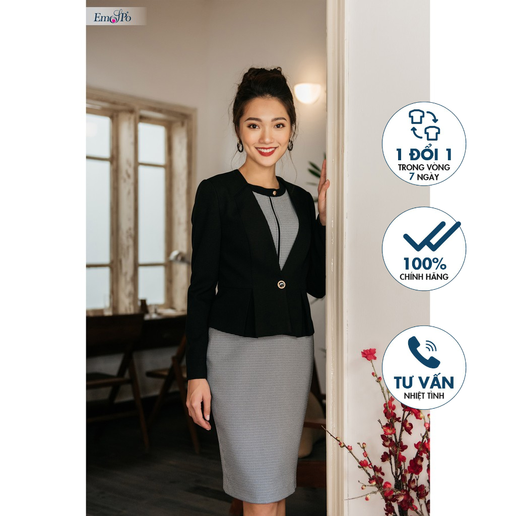 Áo vest ôm Emspo AVL0525 (Đen, Đỏ)