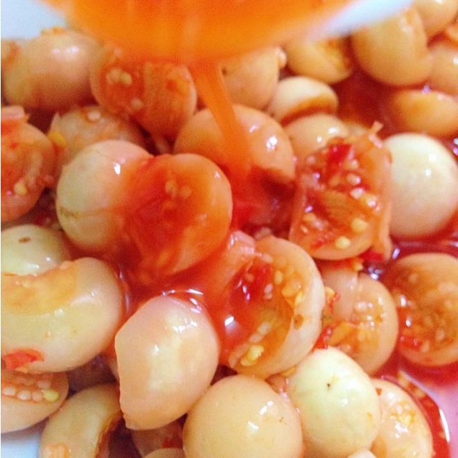 Hạt giống Cà pháo trắng trái nhỏ F1- Cà muối - gói 25hạt