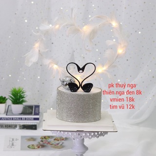 Đôi Thiên Nga Trái Tim Đen Trắng