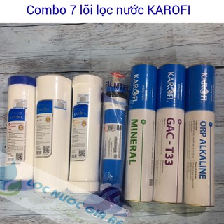 Combo 7 lõi lọc nước karofi | lõi lọc nước karofi - LNGR0021 - LNGR0021