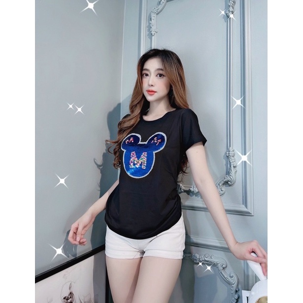 Áo THUN THÁI đính kimsa form vừa (bao chất đẹp)