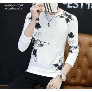 [ Vải Tốt ] Áo Thun Dài Tay Nam Phong Cách Hàn Quốc 10