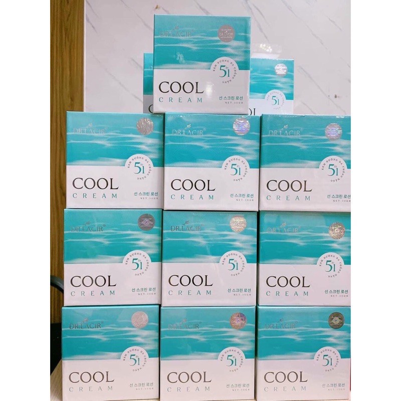 kem cool cream drlacir (kem lạnh dưỡng da chống nắng )