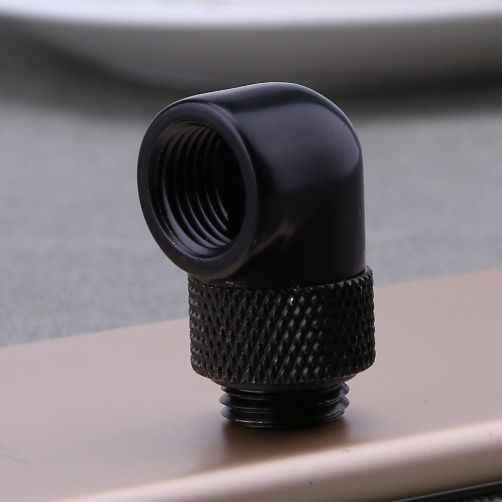 Đầu nối ống nước vuông góc 90 độ ren G1/4