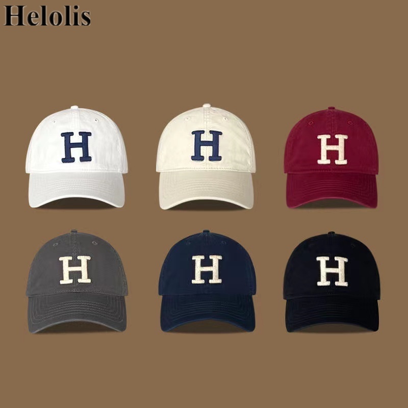 Nón kết HELOLIS thêu chữ H trẻ trung hợp thời trang