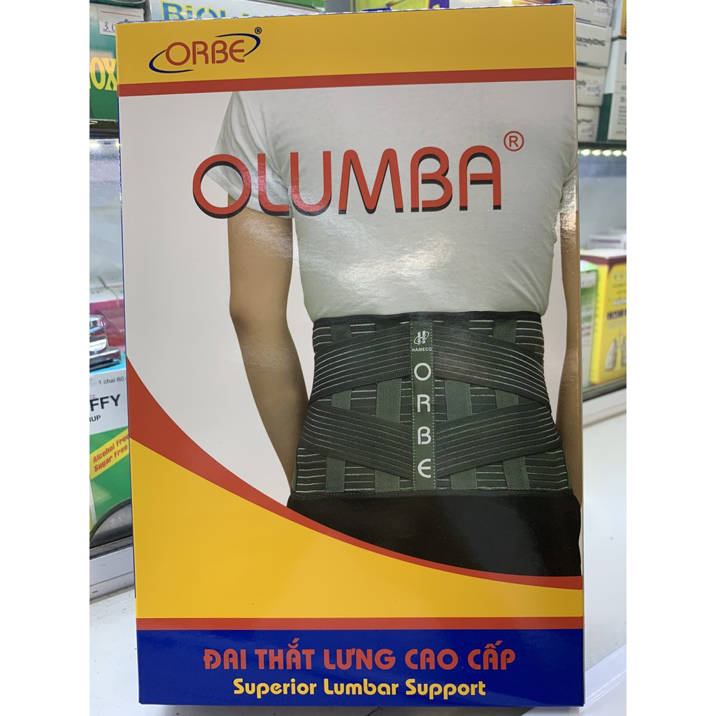 ĐAI THẮT LƯNG CAO CẤP OLUMBA-ORBE - ĐAI HỖ TRỢ CỘT SỐNG