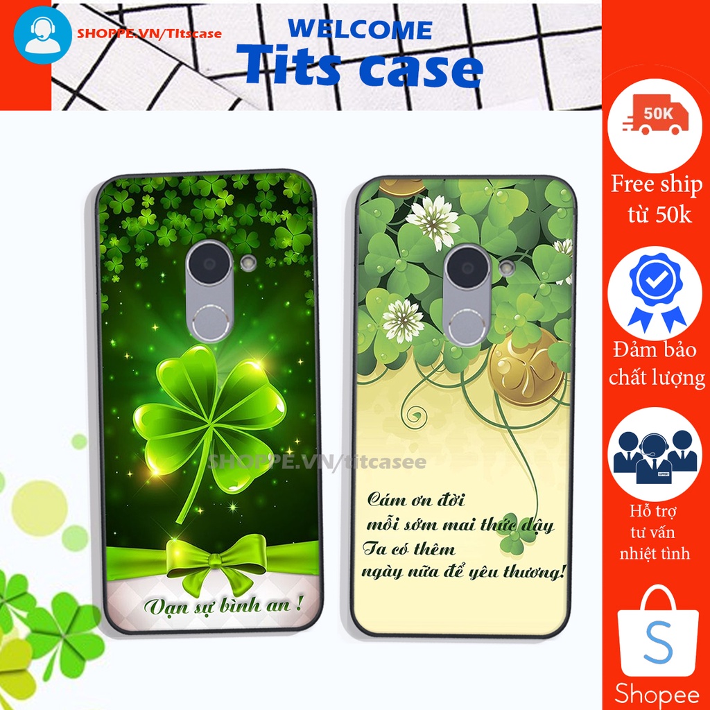 Ốp lưng  Huawei Y7 PRIME 2017 in hình thiên nga,hoa may mắn, đặc sắc ĐỘC - LẠ - BỀN