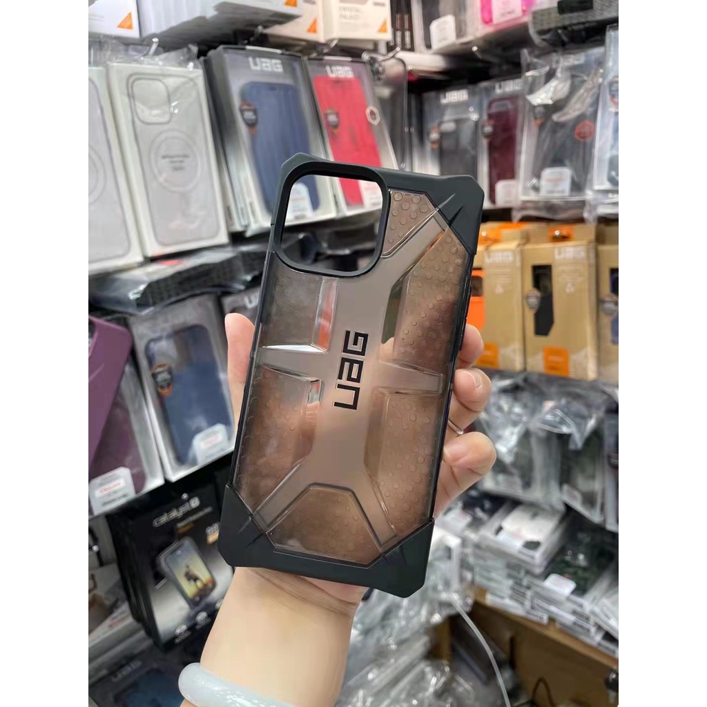 Ốp Điện Thoại Trong Suốt Họa Tiết UAG Cho iPhone 13 Pro MAX 12 Pro MAX 11 Pro MAX XR XS MAX 6 6S 7 8 PLUS SE2 12MINI 13mini