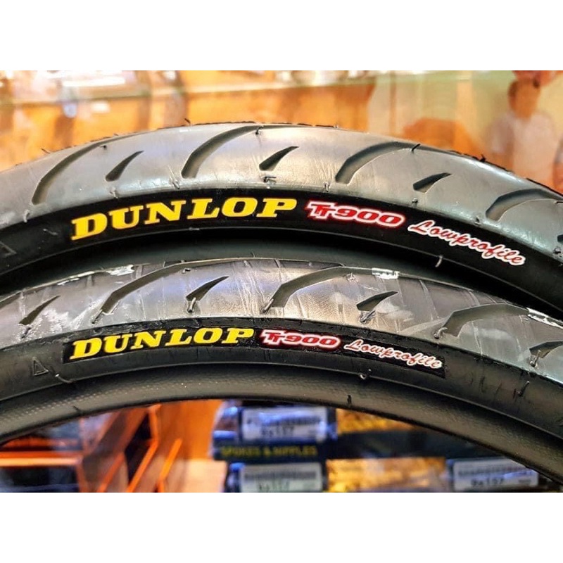Combo cặp vỏ Dunlop T900 Thái lan 60 - 70/90/17 “ chữ vàng “ chính hãng