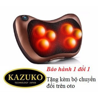  Gối Massage Hồng Ngoại Nhật Bản Kazuko 6 Bi  NPG503