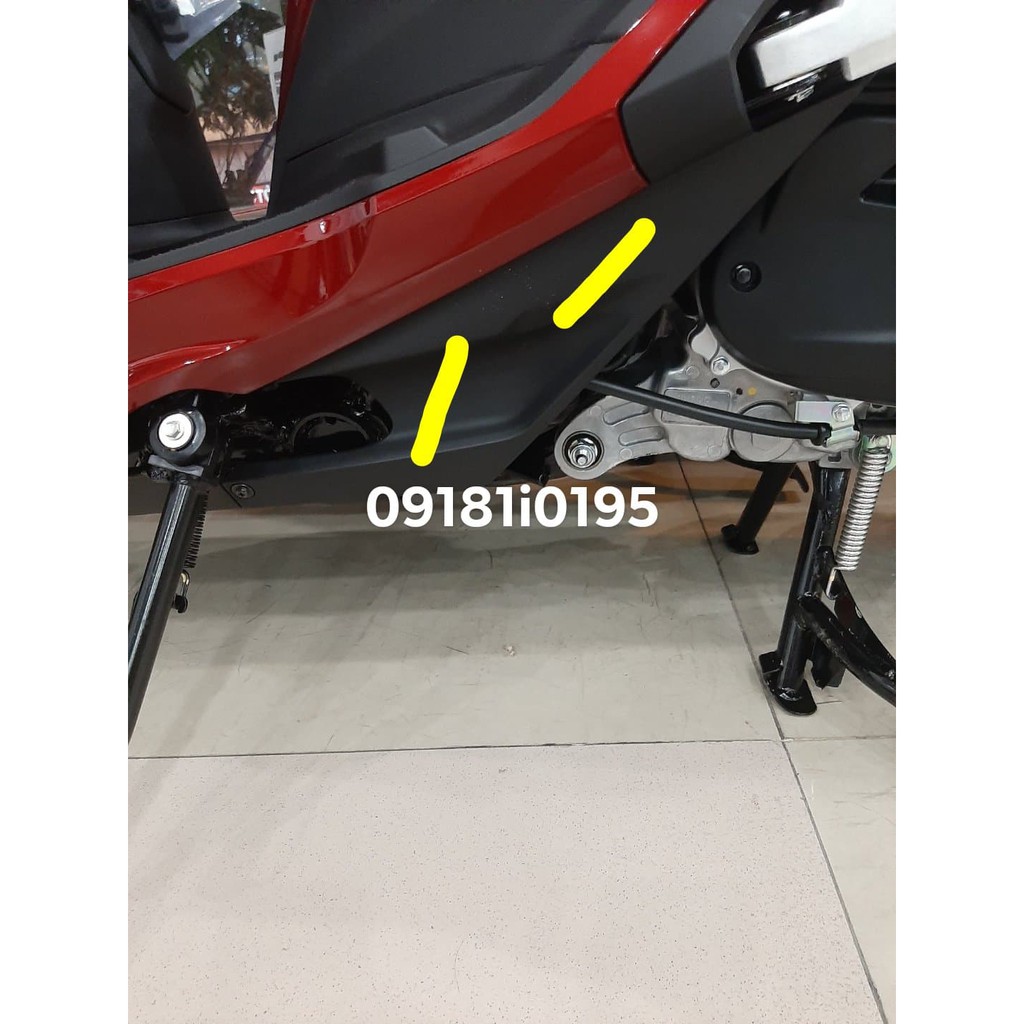 Ốp để chân màu đen canh để chân lead 125 2017-2021 2023 2022 honda