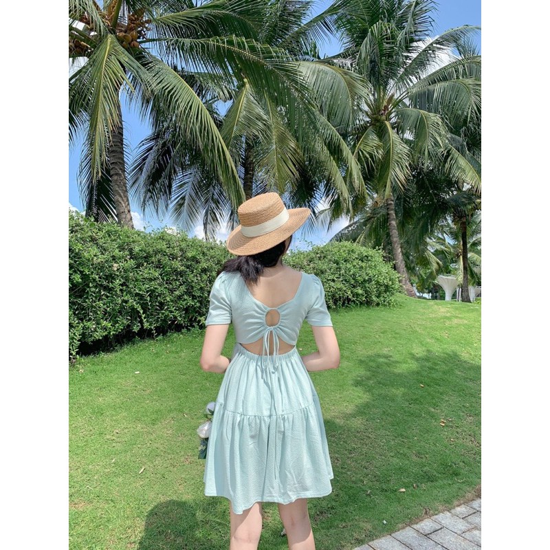 Đầm FOLLY - Đầm babydoll cách điệu lưng | BigBuy360 - bigbuy360.vn