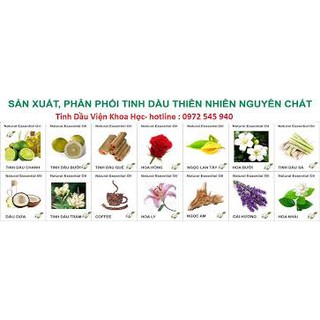 TINH DẦUTHIÊN NHIÊN NGUYÊN CHẤT 10ml