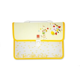 Cặp học thêm 2 ngăn hồng hà 3859