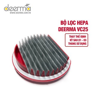 Mua  Mã ELHA03 giảm 5% đơn 300K  Bộ lọc Hepa thay thế cho máy hút bụi Deerma VC25 (Sản phẩm gốc  chất lượng cao)